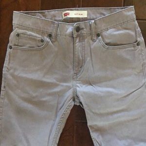 Levi Gray Jeans Slim - size 18 29/29